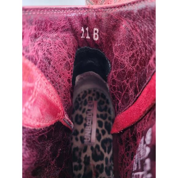 ARIAT Billie Unbridled Red Leather Western Cowgirl Boot - Women's 11B NEW - Picture 10 of 12